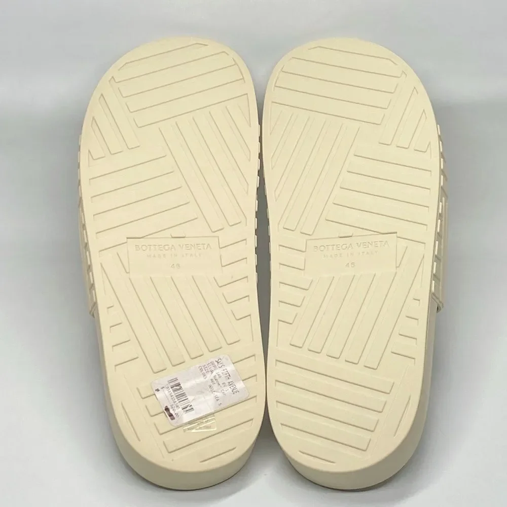 Bottega Veneta Rubber Slide Sandals size 46/us size 13